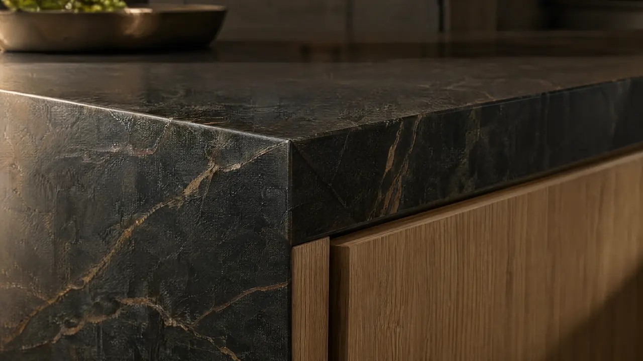Concept visualization: Quartzite & White Oak